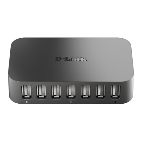D-Link Hi-Speed USB 2.0 7-Port Hub - Ultimate Connectivity Solution for Your Devices!